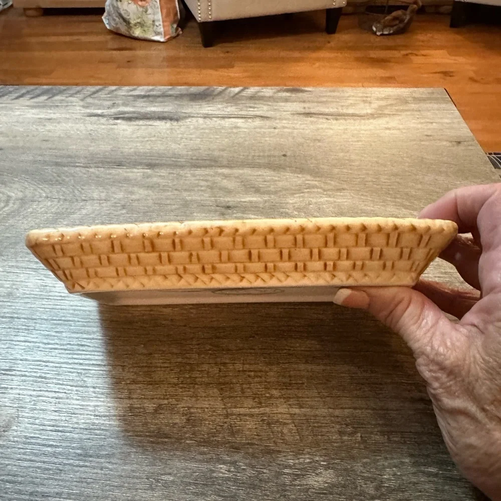 Tracy Porter Woven Border Ceramic Tray